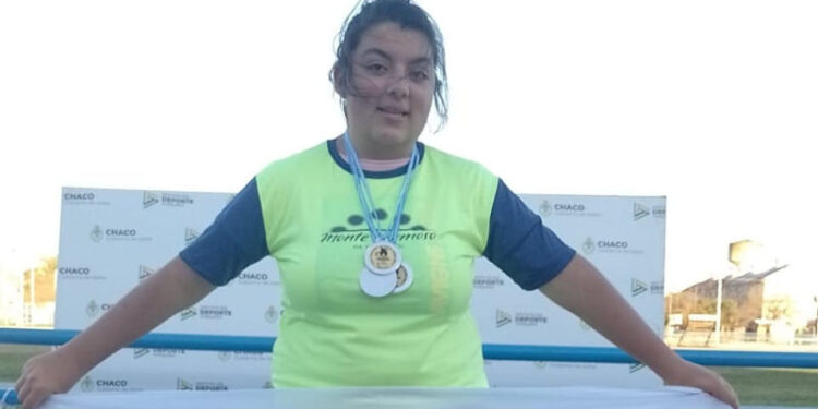 Analuz Quaglia atletismo adaptado Monte Hermoso