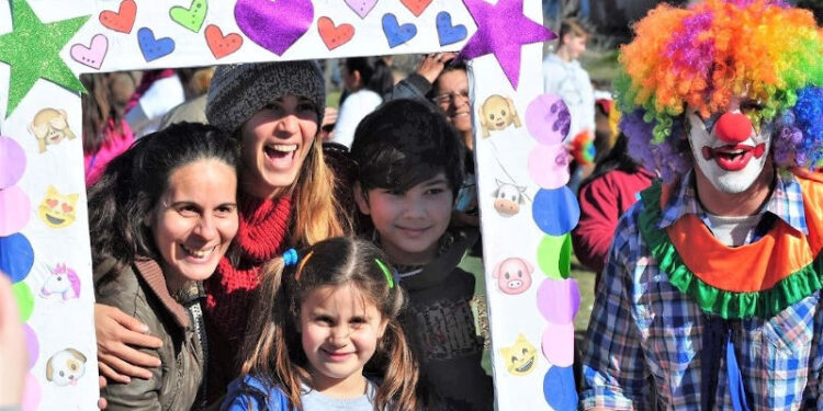 Dí del niño en monte hermoso