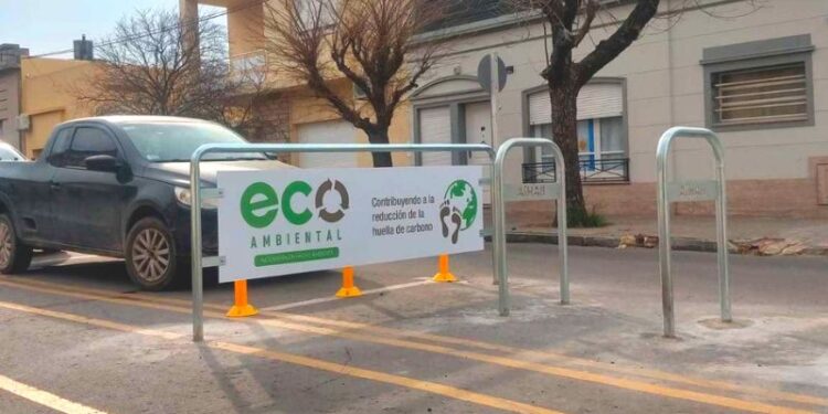 Eco Ambiental bicicleteros en Bahía Blanca