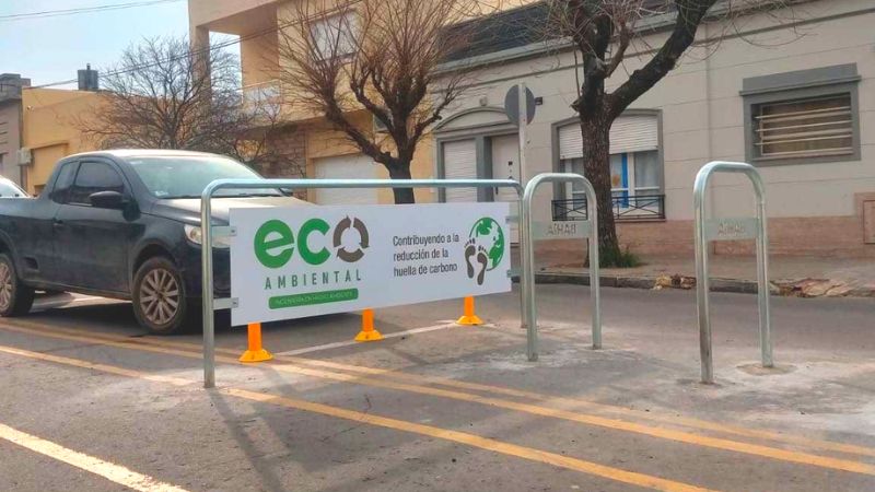 Eco Ambiental bicicleteros en Bahía Blanca