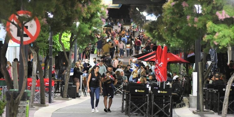 Peatonal de Monte Hermoso