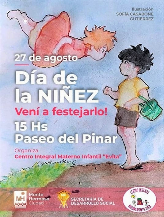 día de la niñez en Monte Hermoso