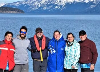 La dama cumplió otro sueño helado: Daiana Farrer completó el desafío y logró el récord