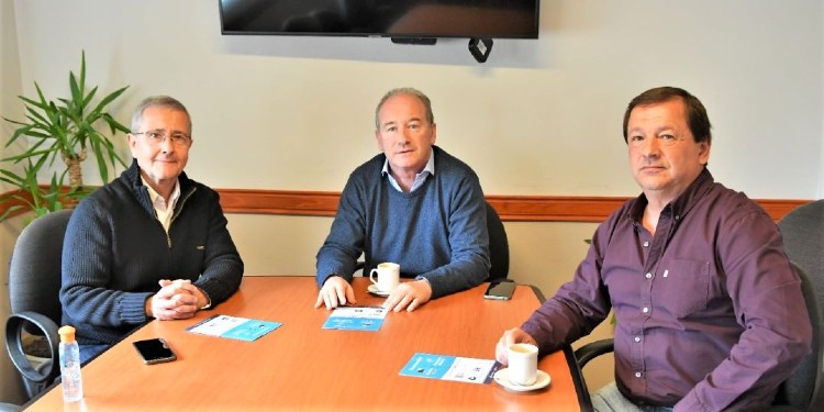 Carlos Quiroga, Marcos Fernández y César David Quintana