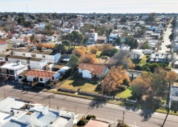 Vista aérea de Monte Hermoso