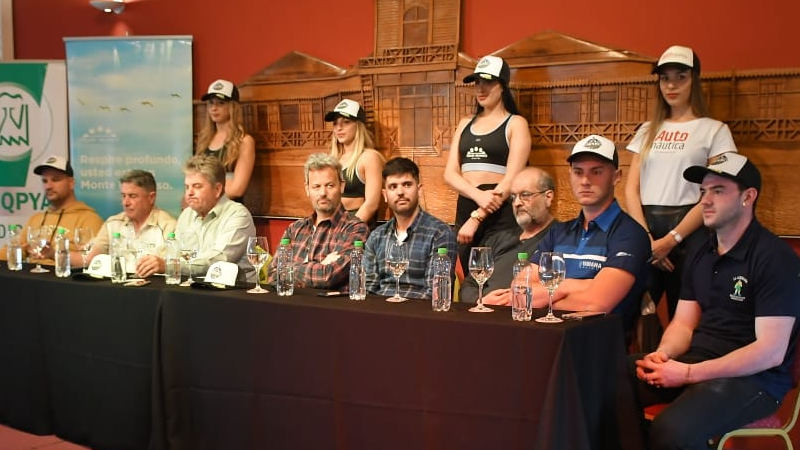 Presentación del Enduro en Monte Hermoso