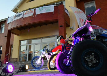 Presentación del enduro Monte Hermoso