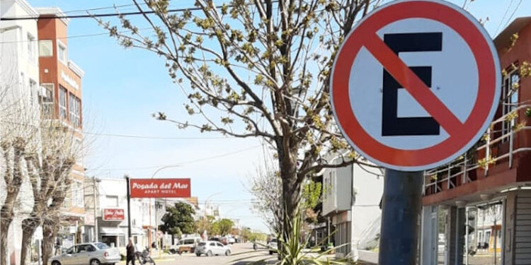 Prohibición de estacionamiento zona céntrica