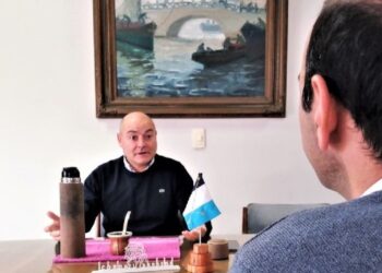 Raúl Reyes, intendente de Coronel Dorrego