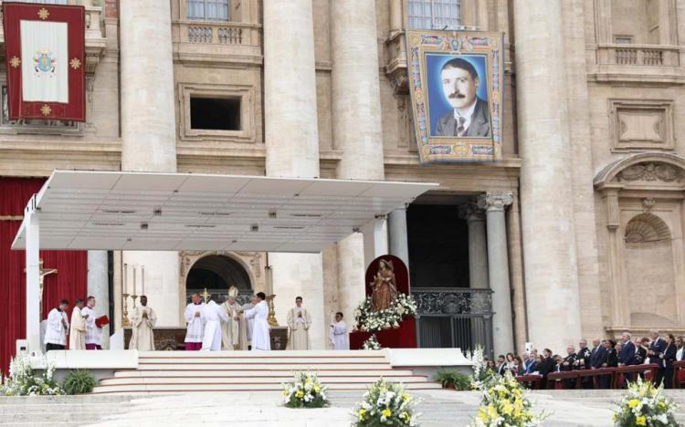 Canonización de Zatti en Roma