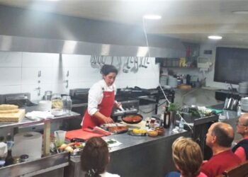 Cocina en el mar