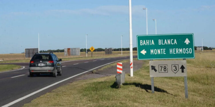 De Monte Hermoso a Bahía Blanca ruta 3