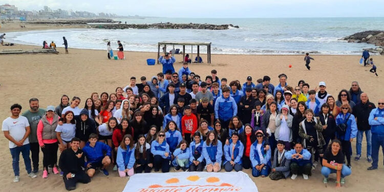 Delegación de monte hermoso en los juegos bonaerenses