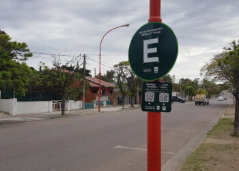 Estacionamiento medido y pago en monte hermoso