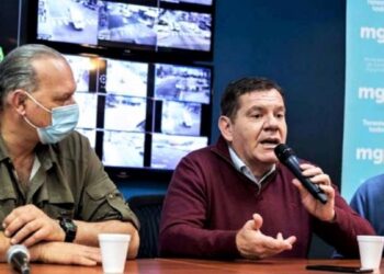 Guillermo Montenegro, intendente de General Pueyrredón