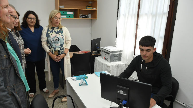 Oficina de derecho y acceso a la salud en Monte Hermoso