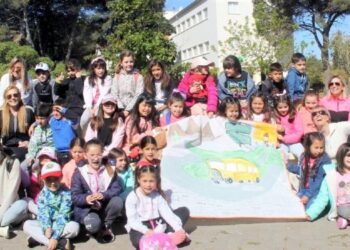 Viaje de niños de segundo grado de la Escuela Nº1