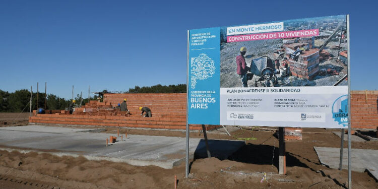 Viviendas sociales en Monte Hermoso