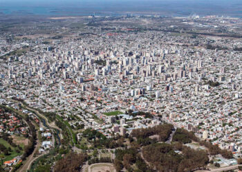 Bahía Blanca vista aérea