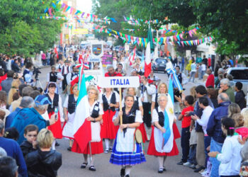 Fiesta de las colectividades en Monte Hermoso 2022