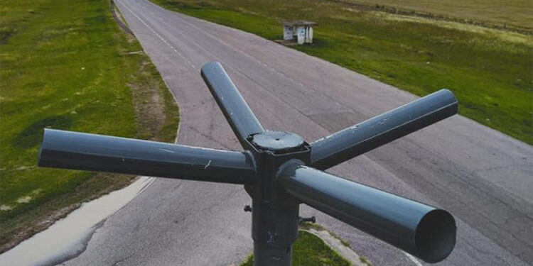 Iluminación en ruta 72 acceso a Dorrego