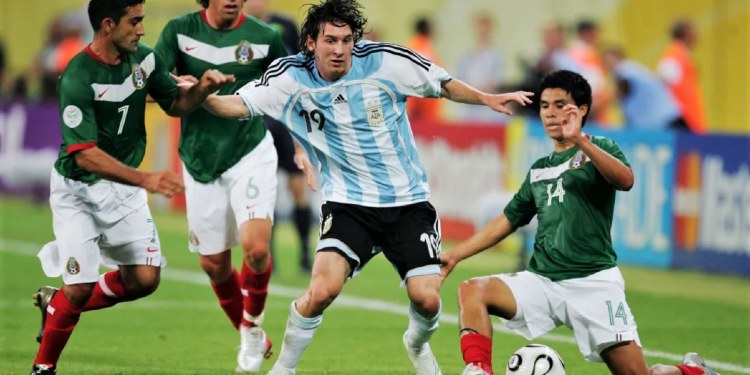 Lionel Messi vs México