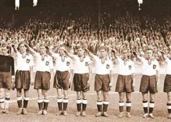 Saludo Nazi en Mundial Francia 1938