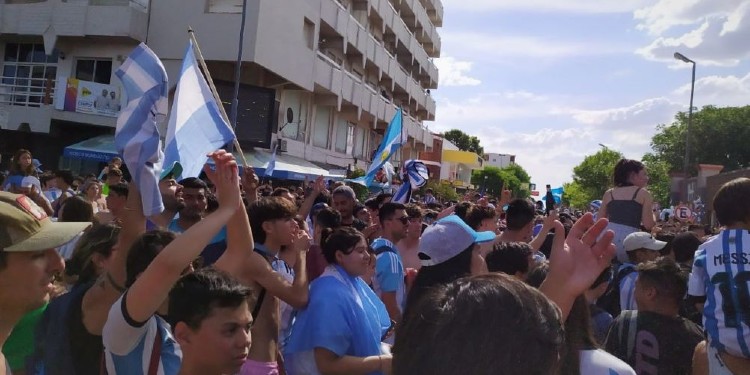 Argentina campeón festejos