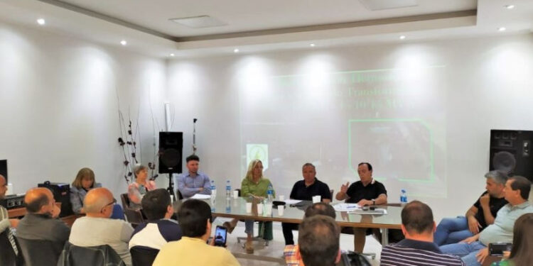 Cooperativa electrica presentación de obras de ampliación