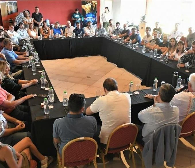 Encuentro del Frente de todos en Monte Hermoso