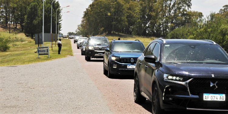 Ingreso de turistas a Monte Hermoso