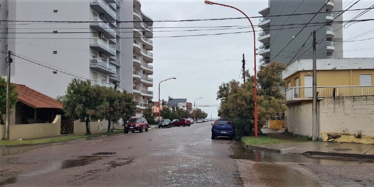 Lluvias en Monte Hermoso