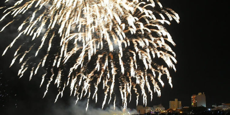 Monte Hermoso fuegos artificiales