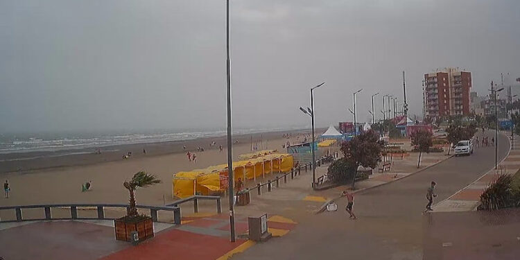 Temporal en Monte hermoso martes 24 de enero