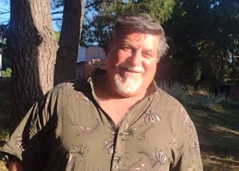 Alejandro Fanef presidente de la Asociación de Vecinos de Sauce Grande