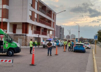 Controles policiales de alcoholemia en Monte Hermoso