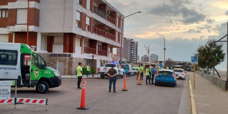 Controles policiales de alcoholemia en Monte Hermoso