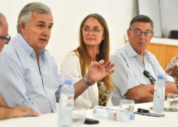 Gerardo Morales en Monte Hermoso