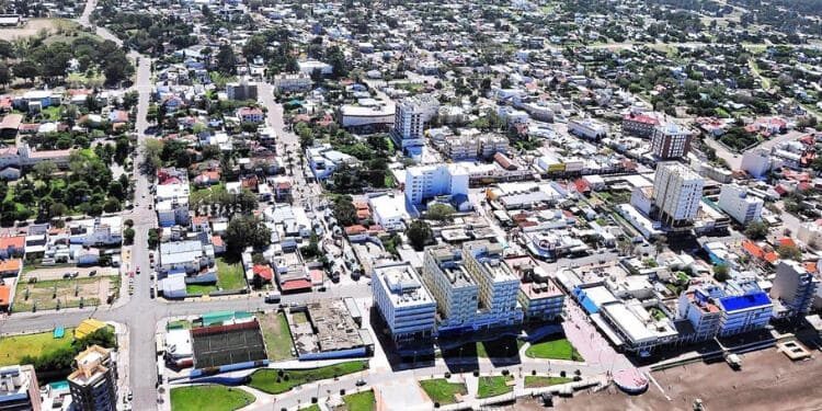 Monte Hermoso desde el aire
