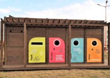 Residuos en la playa