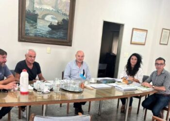 Reunión por el temporal en Coronel Dorrego