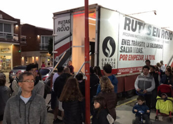 Rutas en rojo Monte Hermoso