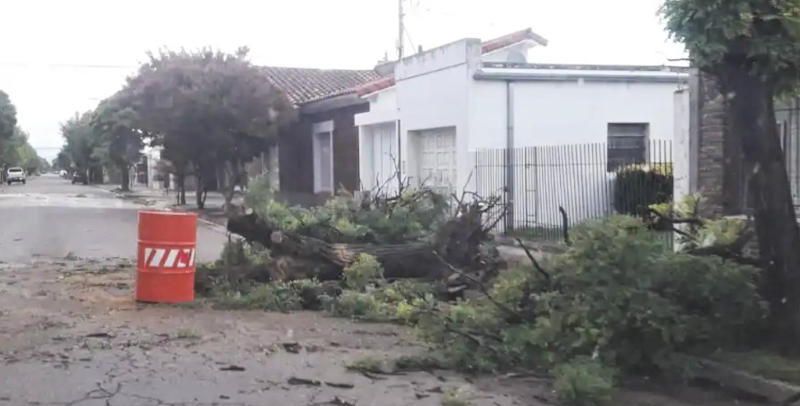 Temporal en Coronel Dorrego