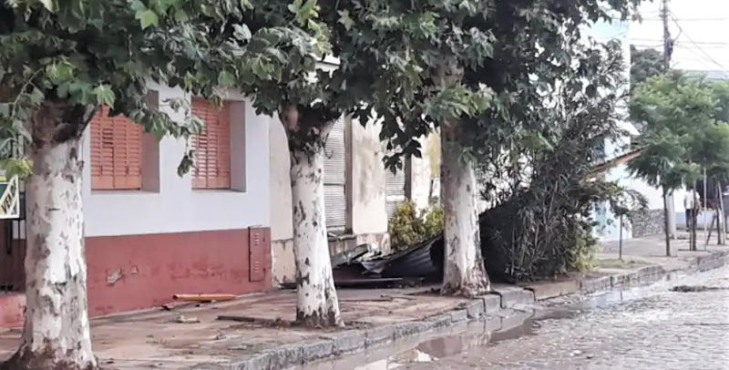 Tormenta en Dorrego