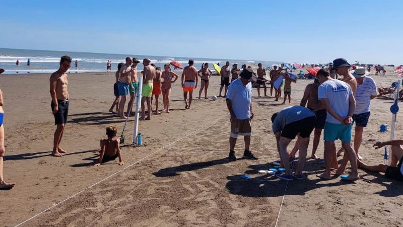 Torneo de tejo 2023 en Marisol