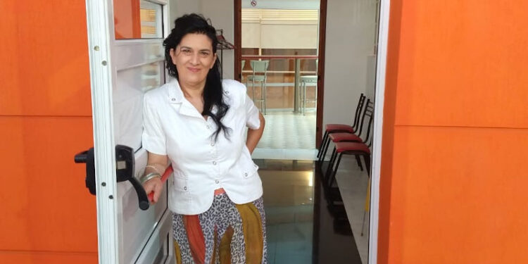 Abelarda Moro en Fanes