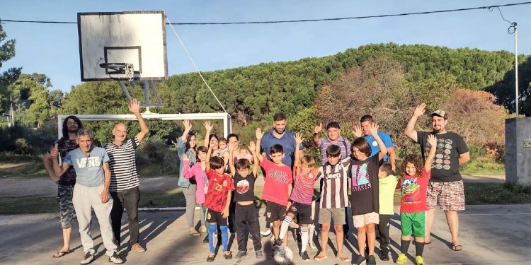 Escuela de fútbol infantil de Sauce Grande