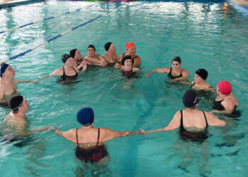 Gimnasia y aquagym para adultos mayores en Monte Hermoso