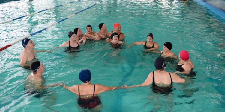 Gimnasia y aquagym para adultos mayores en Monte Hermoso