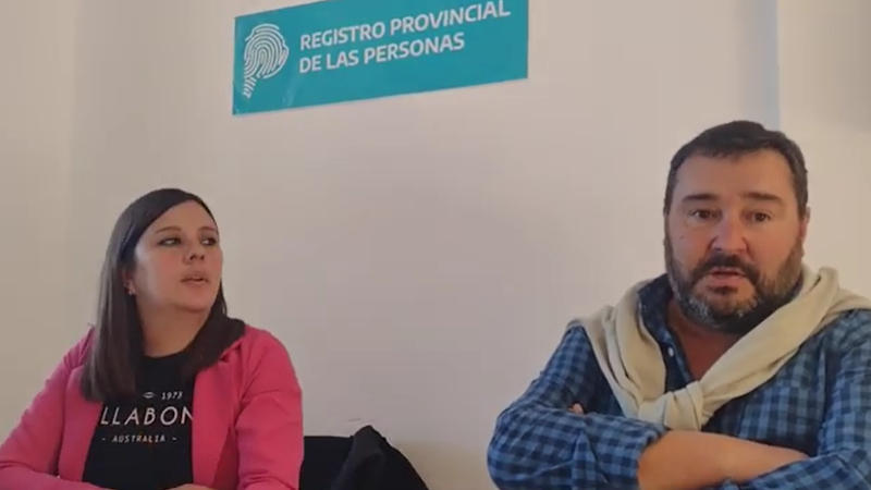 Inauguración del registro provincial de las personas